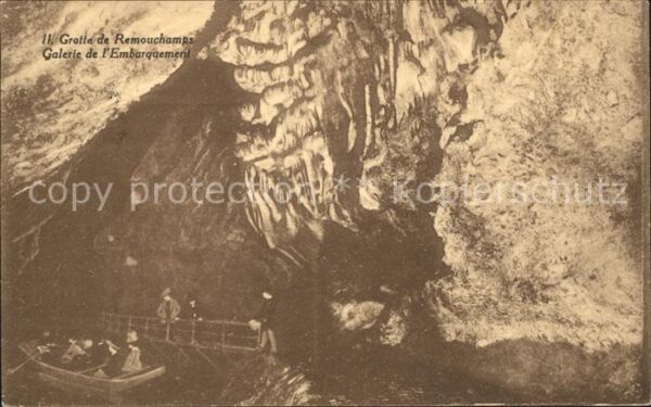 Hoehlen Caves Grottes Remouchamps Galerie de l'Embarquement
