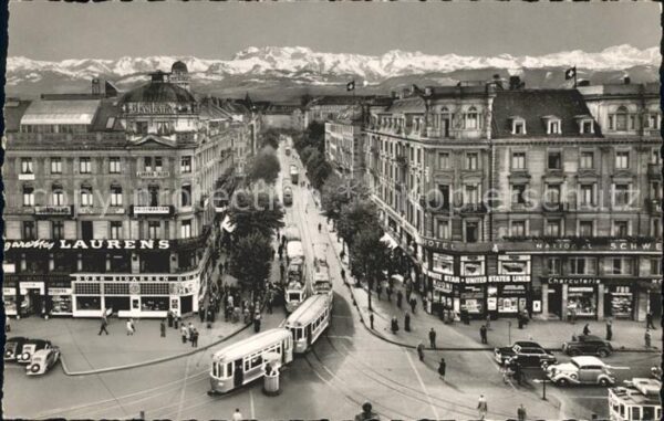 Strassenbahn Zürich Bahnhofstrasse