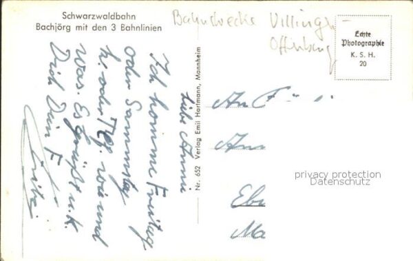 Eisenbahn Schwarzwaldbahn Bachjörg 3 Bahnlinien – Bild 2