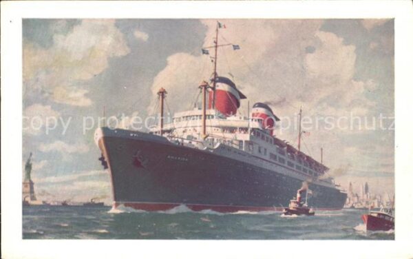Dampfer Oceanliner S.S. America