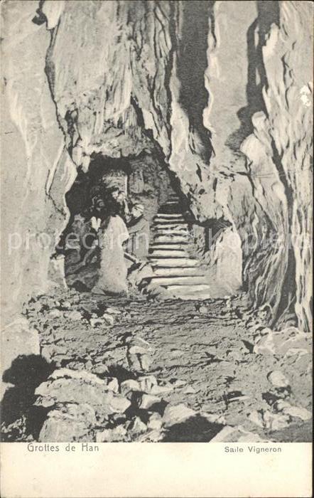 Hoehlen Caves Grottes Grottes de Han Saile Vigneron