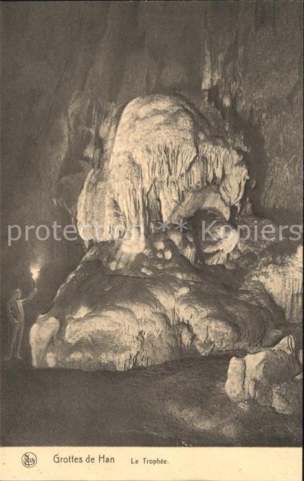 Hoehlen Caves Grottes Grottes de Han Le Trophee