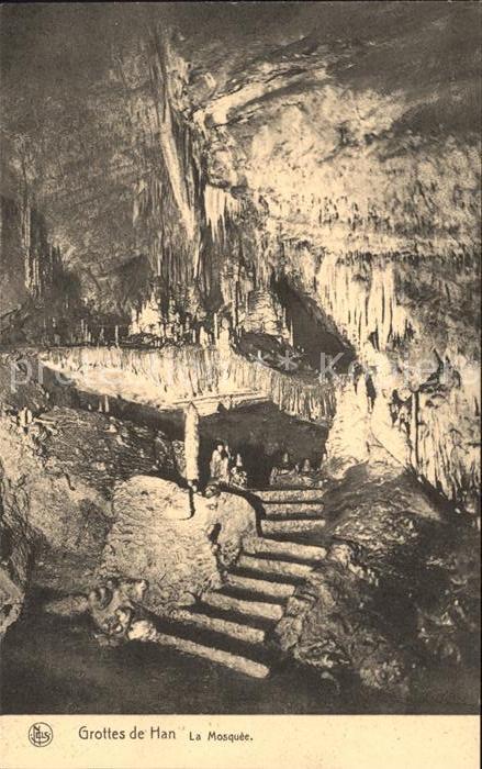 Hoehlen Caves Grottes Grottes de Han La Mosquee