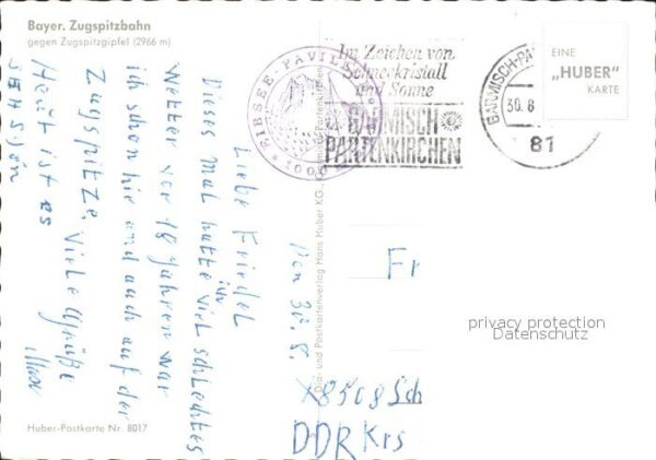Zugspitzbahn Zahnradbahn Zugspitzgipfel – Bild 2