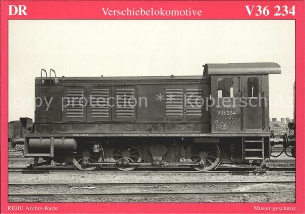 Lokomotive Diesel-Verschiebelokomotive V36234 Deut