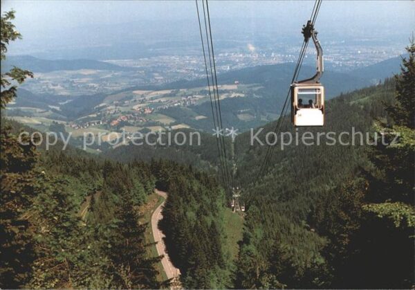 Seilbahn Schauinsland Schwarzwald Horben Freibur