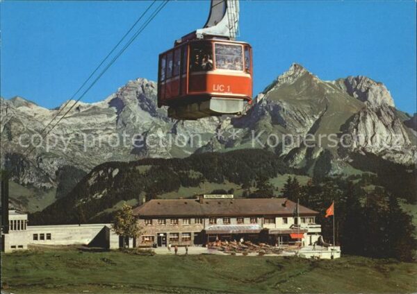 Seilbahn Iltios-Chäserrugg Unterwasser Säntis