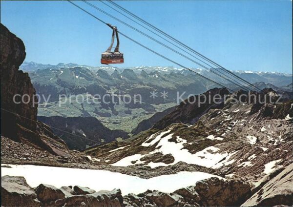Seilbahn Säntis Churfirsten Glarner Alpen