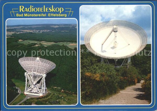 Astronomie Radioteleskop Bad Münstereifel-Effelsbe