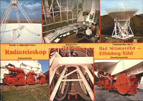 Astronomie Radioteleskop Bad Münstereifel-Effelsbe