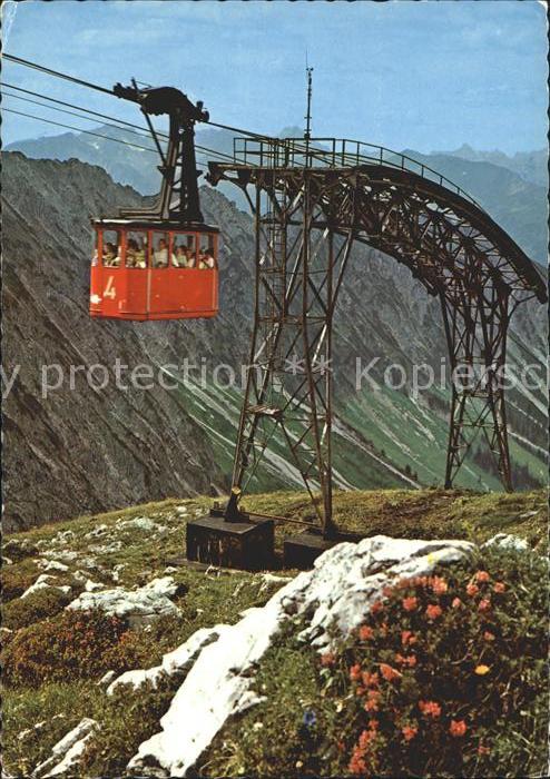 Seilbahn Nebelhorn Allgäuer Berge