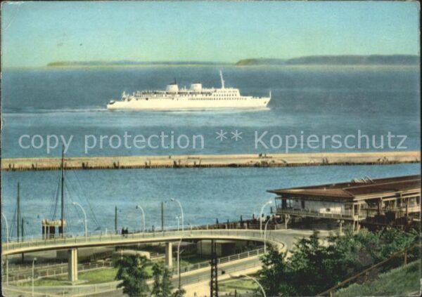 Faehre Ferry Bac Traghetto-- MS Sassnitz Mole Fährbahnhof