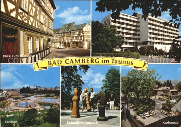 Schach Kurpark Bad Camberg Freibad Hohenfeld K