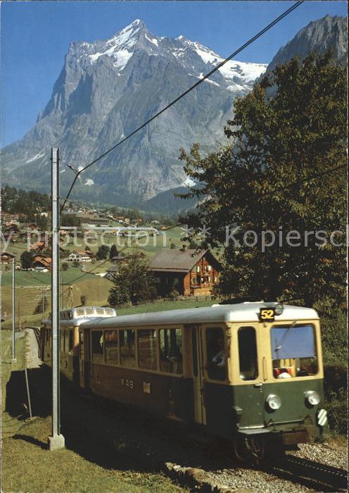 Eisenbahn Grindelwald WAB Wetterhorn