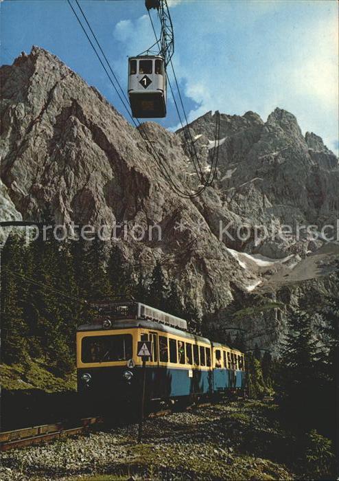 Zugspitzbahn Seilbahn Zahnradbahn Zugspitze