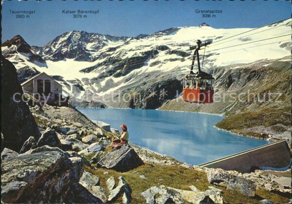 Seilbahn Bergstation Weisssee Tauernkogel Kalser