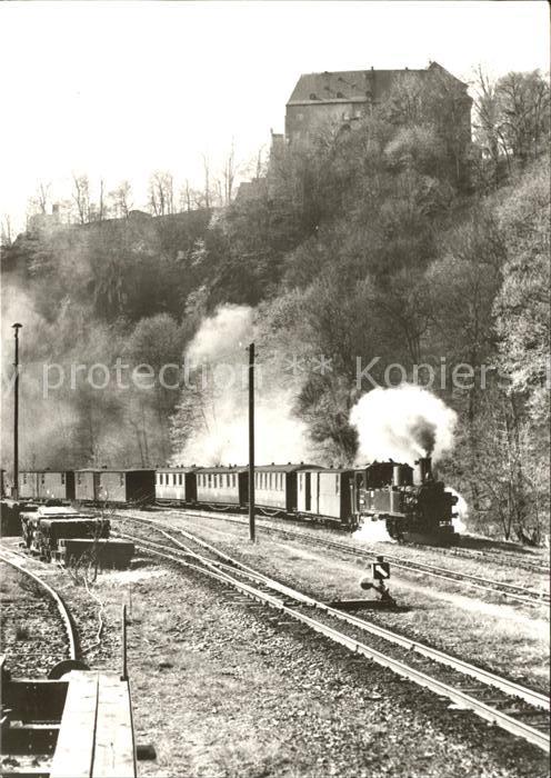 Eisenbahn Schmalspurbahn Wolkenstein-Jöhstadt