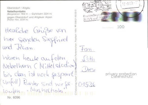 Seilbahn Nebelhorn Oberstdorf Hoher Ifen – Bild 2