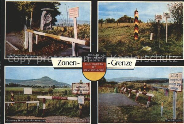 Grenze Douane Zoll Rhön Theobaldshof Eussenhausen-Meininge