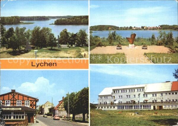 Lychen Lychensee Cafe Alte Mühle Ferienzentrum