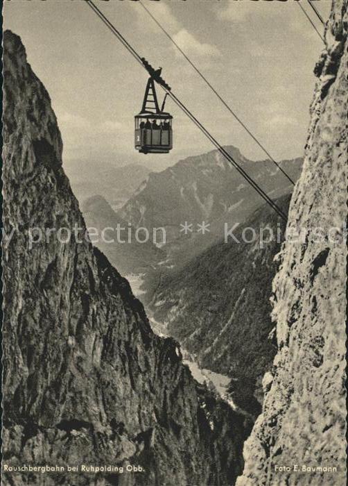 Seilbahn Rauschberg Ruhpolding Foto-E.-Baumann