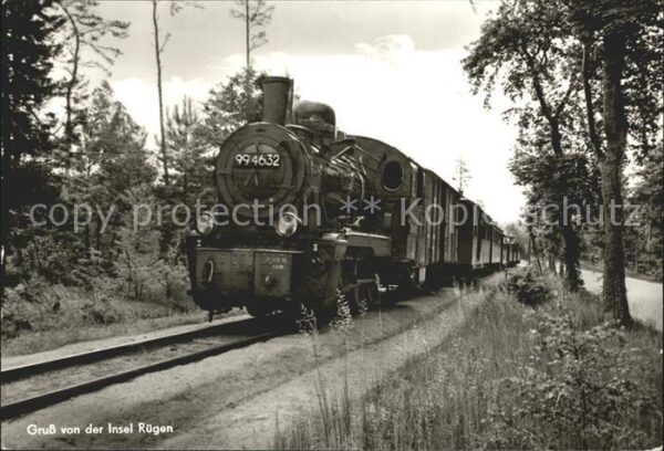 Lokomotive 99-4632 Insel Rügen