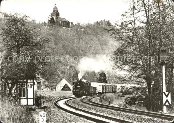 Eisenbahn Dampflokomotive 41-1180 Nahgüterzug Orl