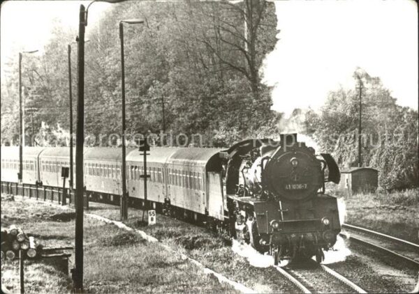Eisenbahn Dampflokomotive 41-1036 P-6019 Kraftsdo