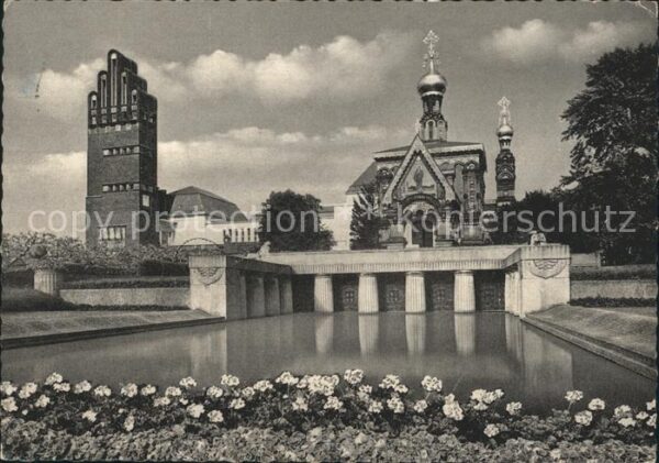 Russische Kapelle Kirche Hochzeitsturm Darmstadt