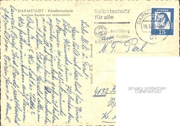 Russische Kapelle Kirche Hochzeitsturm Darmstadt – Bild 2