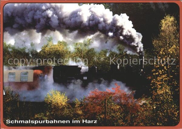 Lokomotive Schmalspurbahn Harz Mallet