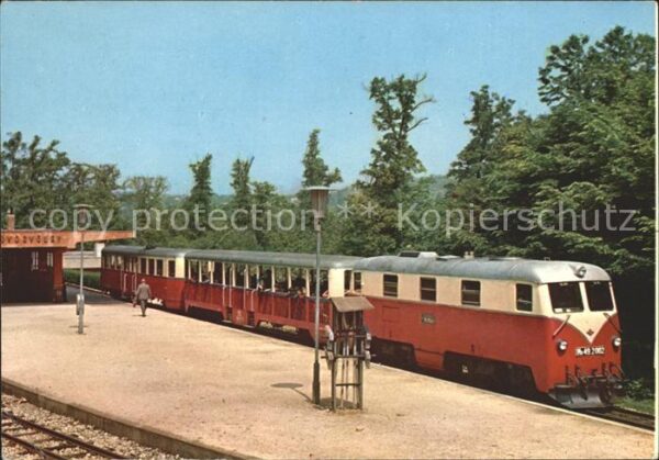 Eisenbahn Budapest Pionierbahn Station Hüvösvölgy