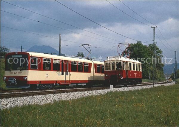 Eisenbahn SVB Rote Elektrische Salzburger Eisenba