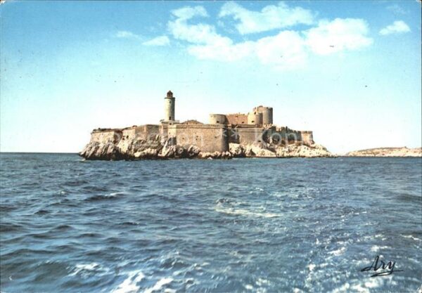 Leuchtturm Lighthouse Chateau d_If Marseille