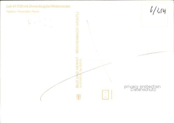 Lokomotive 41-1130 Zementzug Wetterzeube – Bild 2
