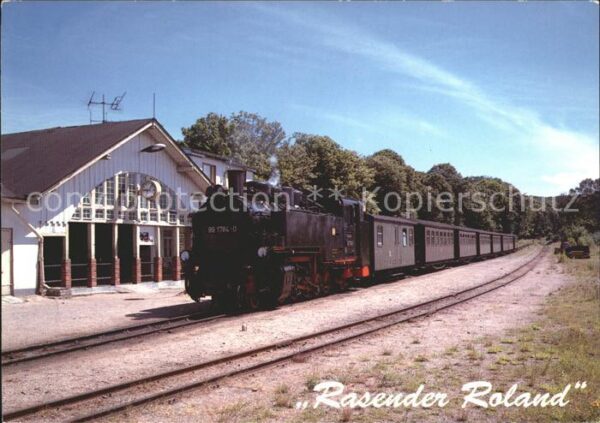 Eisenbahn Rasender Roland Bahnhof Binz-Rügen
