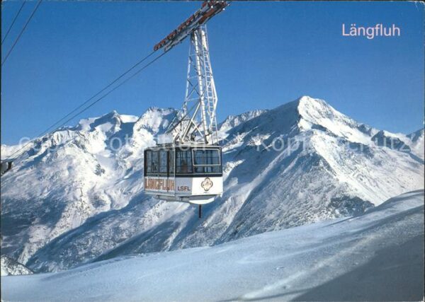 Seilbahn Saas-Fee-Längfluh Fletschhorn Lagginhor