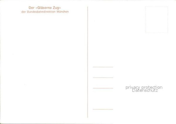 Eisenbahn Gläserner Zug Deutsche Bahn – Bild 2