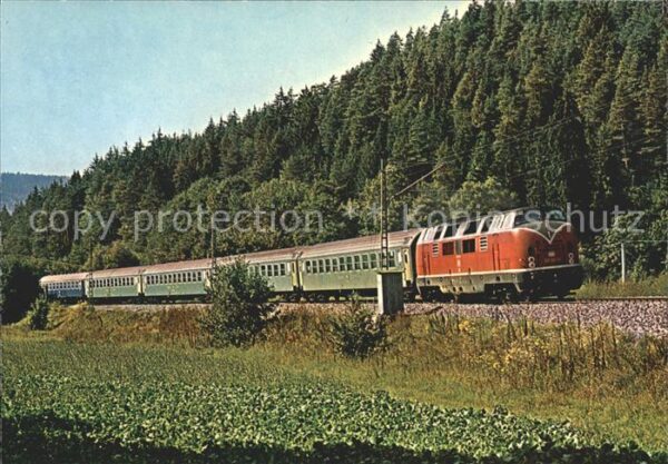 Eisenbahn Diesel-Streckenlokomotive 221 103-5 Fis