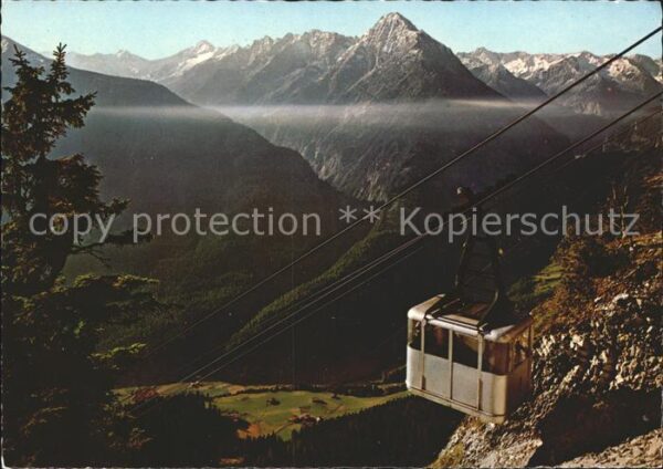 Seilbahn Penkenbahn Mayrhofen Tristner Zillertal