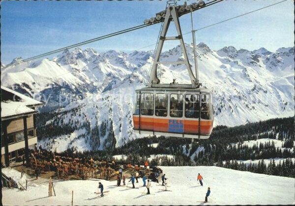 Seilbahn Fellhorn Oberstdorf-Birgsautal Linkersk