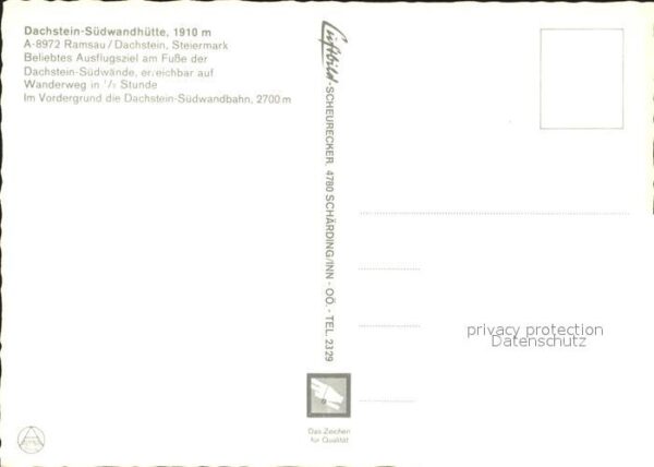 Seilbahn Dachstein-Südwandhütte Ramsau Steiermar – Bild 2