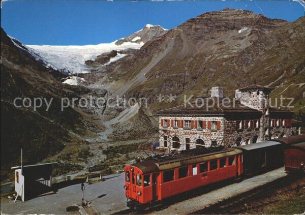 Eisenbahn Alp Grüm Palügletscher