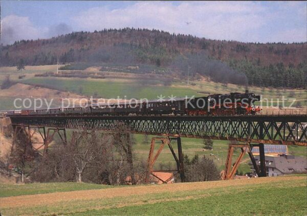 Eisenbahn Museumsbahn Wutachtal Dampf-Güterzuglok