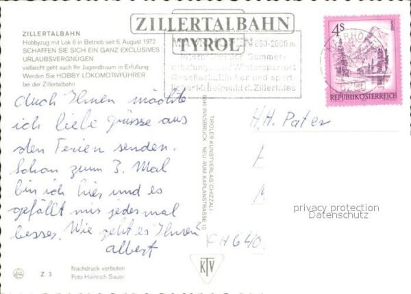 Eisenbahn Zillertalbahn Hobbyzug Lok 6 – Bild 2