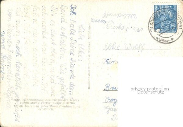 Liederkarte Die Wandergretel – Bild 2