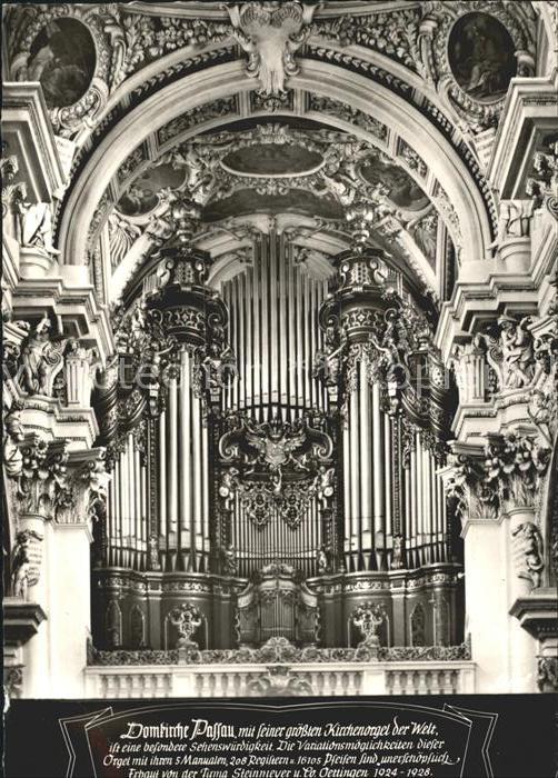Kirchenorgel Domkirche Passau