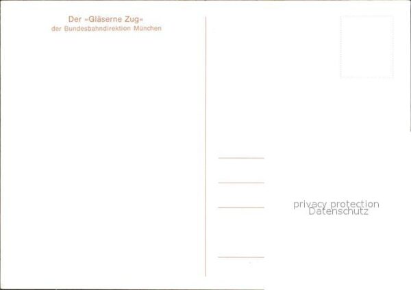 Eisenbahn Gläserner Zug Deutsche Bahn – Bild 2