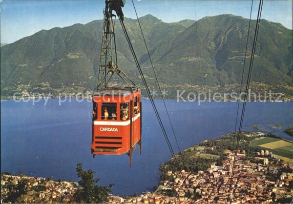 Seilbahn Funivia Locarno-Cardada