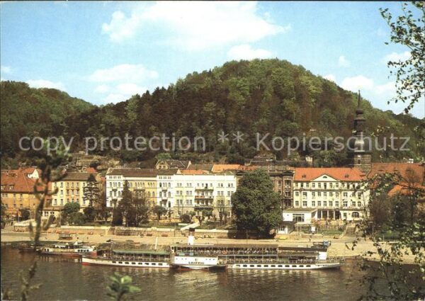 Dampfer Seitenrad Leipzig Bad Schandau